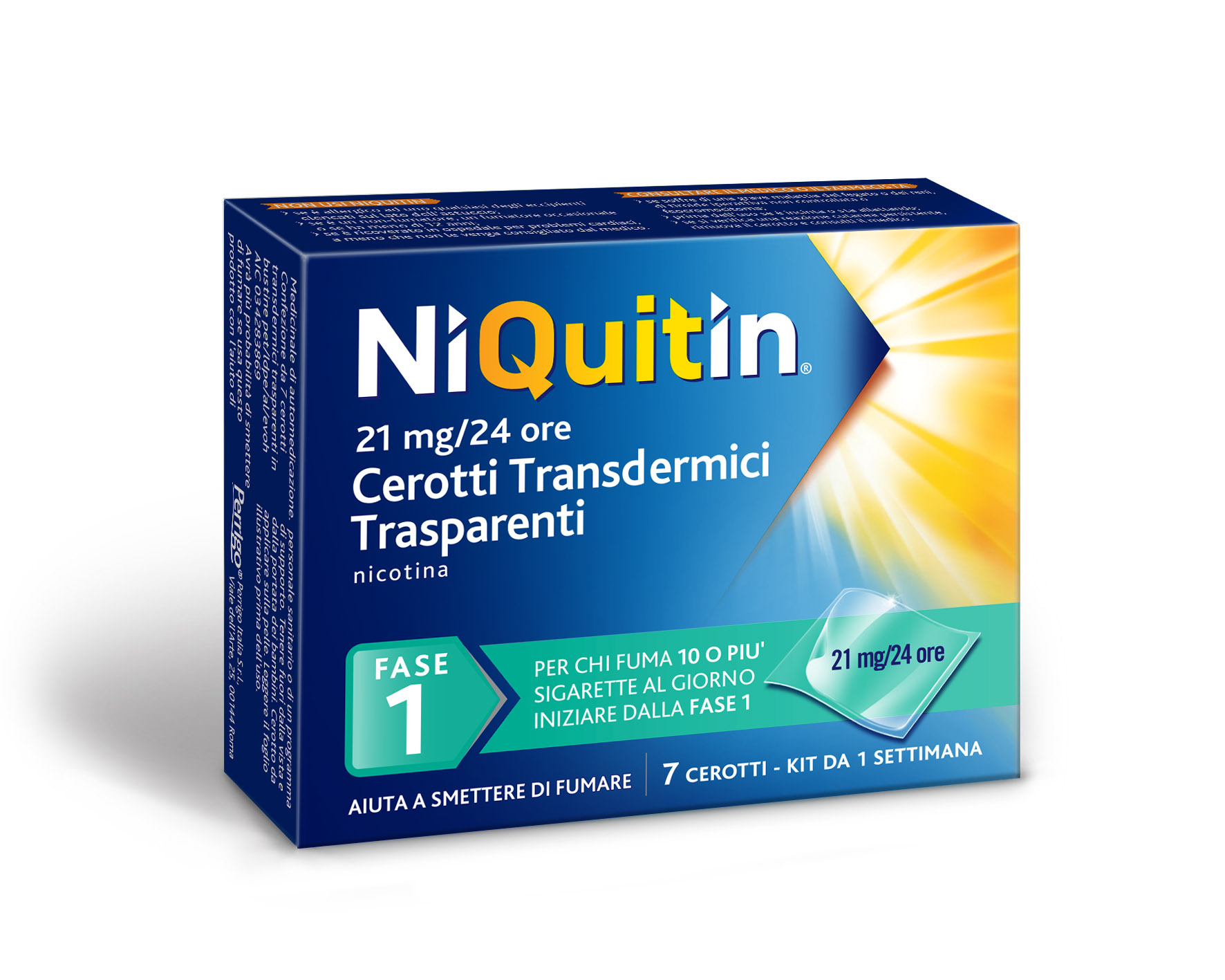 NIQUITIN*7CER TRANSD 21MG/24H - Doctor Vinz