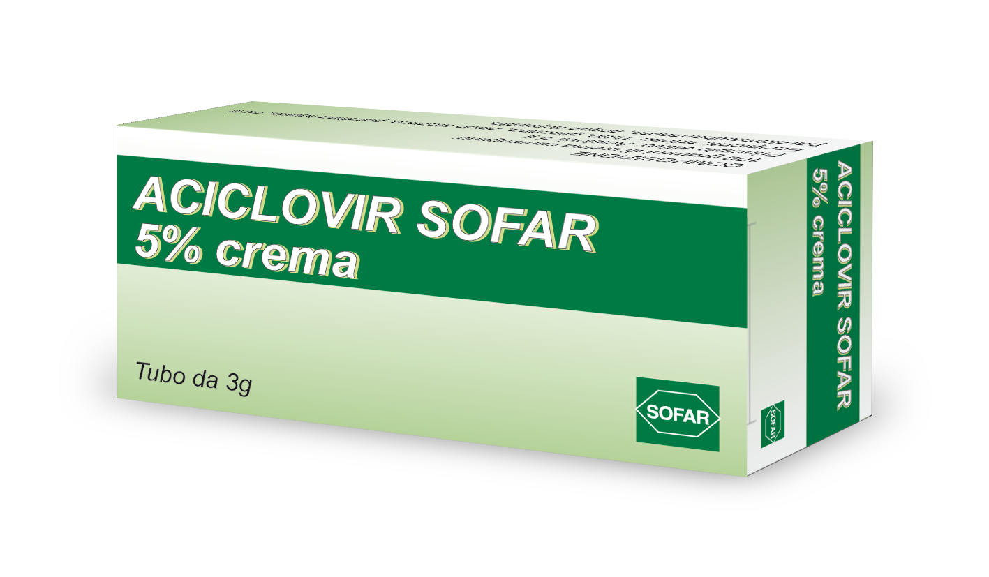 ACICLOVIR SOFAR*CREMA 5% 3G - Doctor Vinz