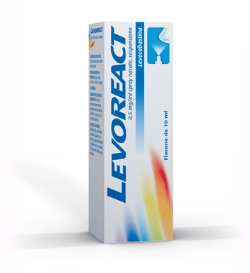 LEVOREACT*SPRAY NAS 10ML 0,5MG - Doctor Vinz
