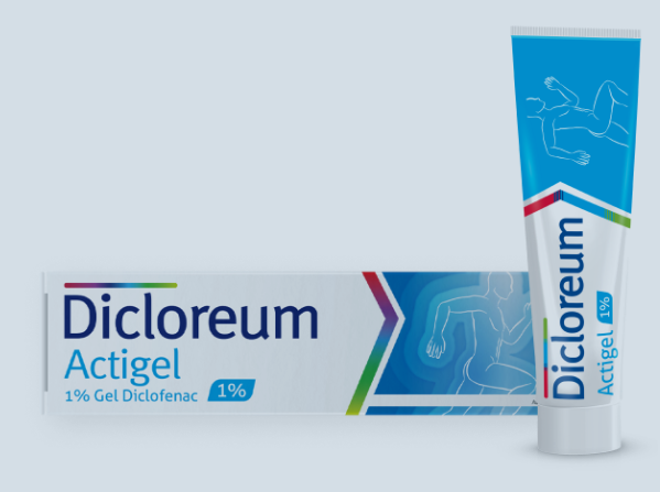 DICLOREUM ACTIGEL*GEL 50G 1% - Doctor Vinz