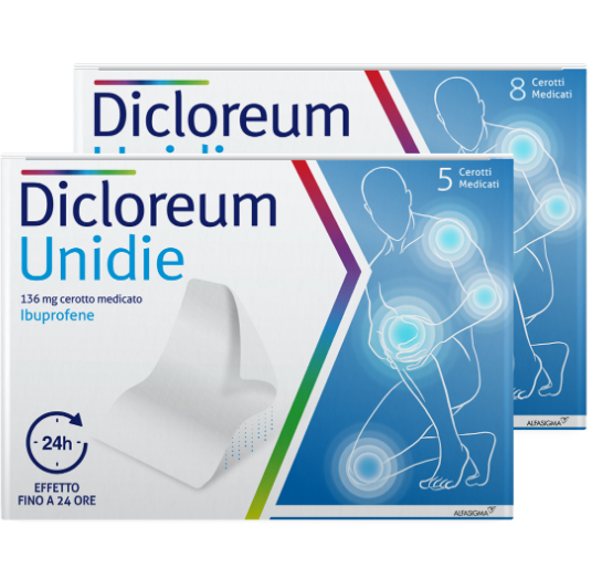 DICLOREUM UNIDIE*8CER 136MG24H - Doctor Vinz