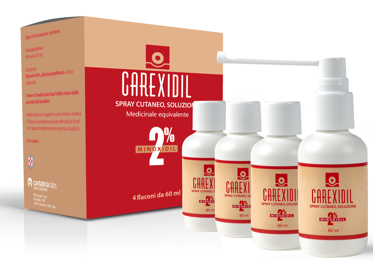 CAREXIDIL*4FL SOLUZ CUT 60ML2% - Doctor Vinz