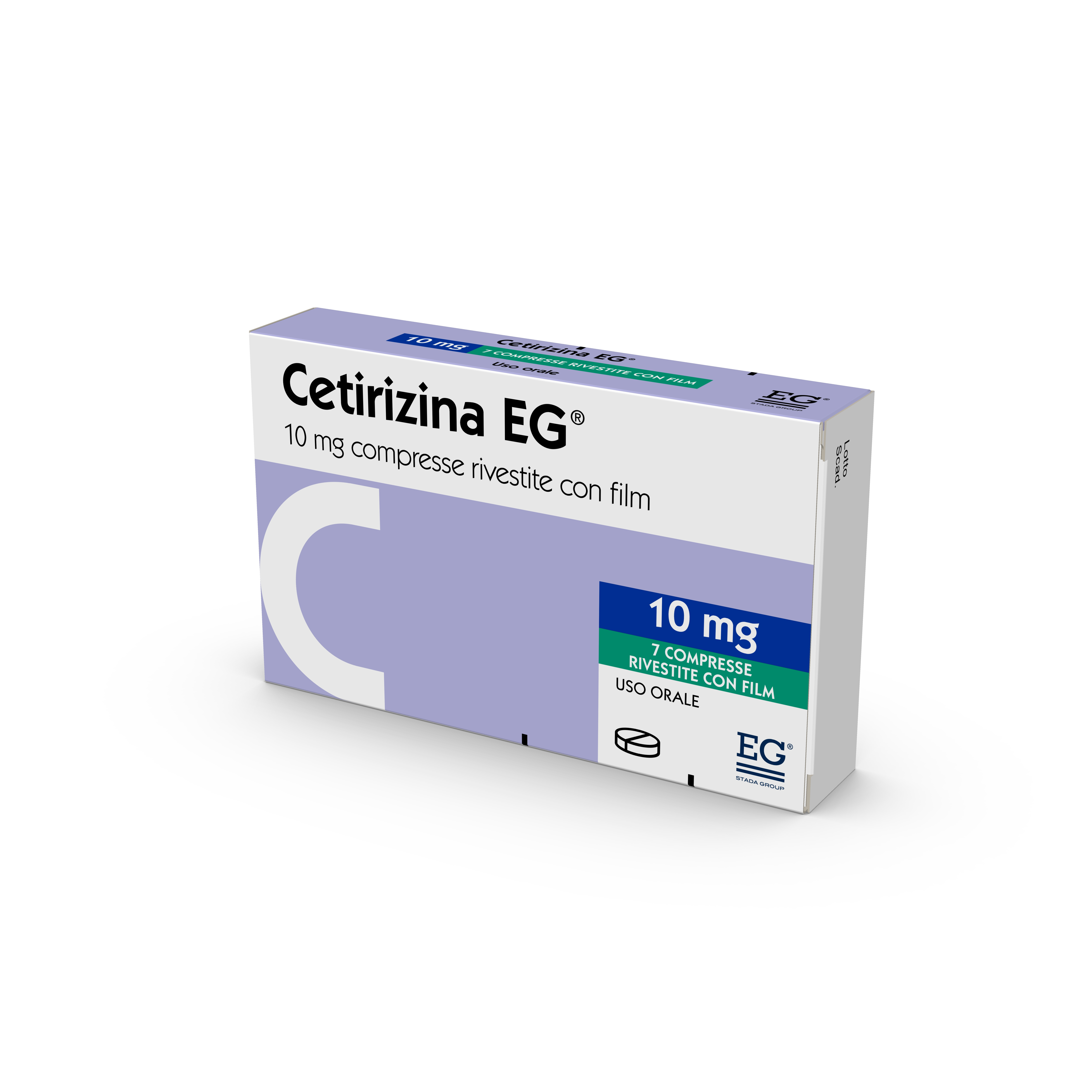 CETIRIZINA EG*7CPR RIV 10MG - Doctor Vinz