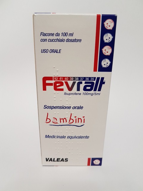 FEVRALT*BB OS SOSP 100MG/5ML - Doctor Vinz