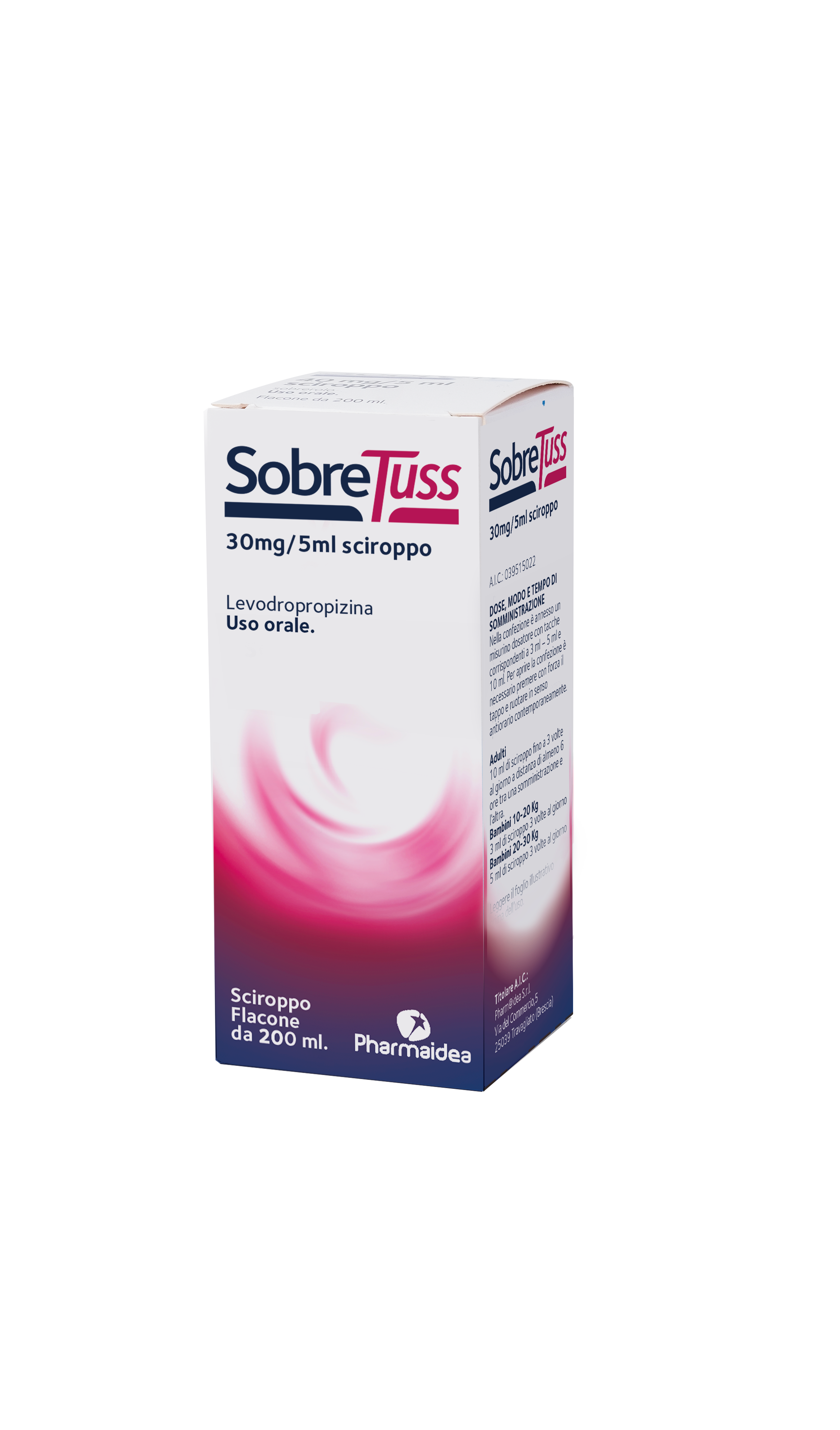 SOBRETUSS*SCIR 30MG/5ML - Doctor Vinz