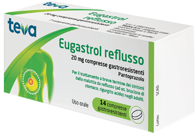 EUGASTROL REFLUSSO*14CPR 20MG - Doctor Vinz
