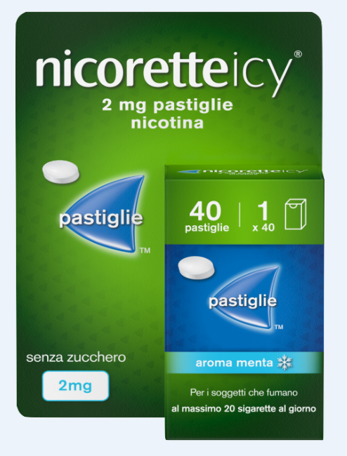 NICORETTEICY*40PAST 2MG - Doctor Vinz