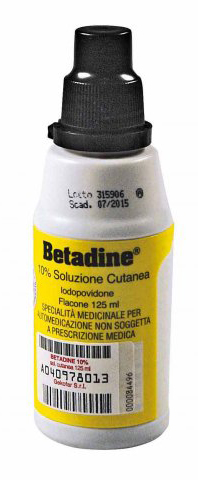 BETADINE*SOLUZ CUT 125ML 10% - Doctor Vinz
