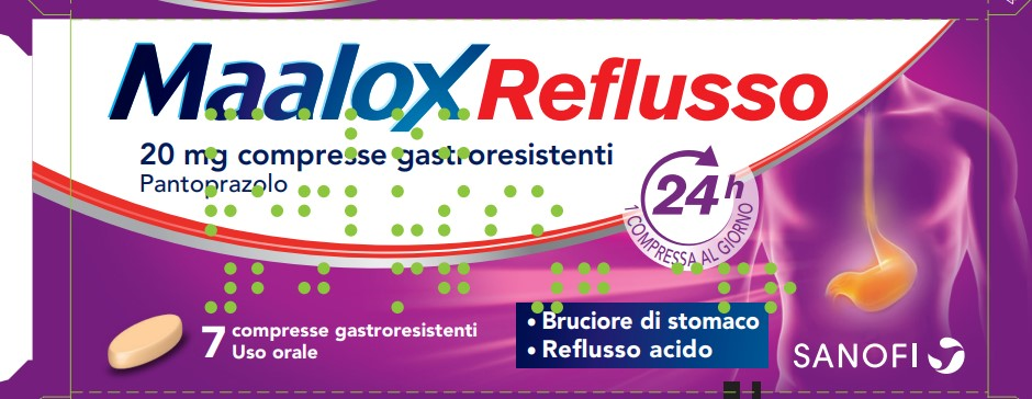 MAALOX REFLUSSO*7CPR 20MG - Doctor Vinz