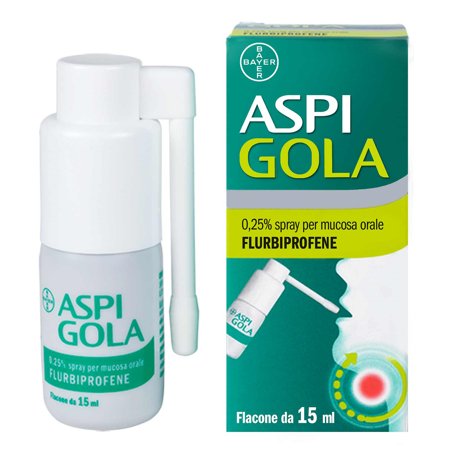 ASPI GOLA*OS SPRAY 15ML 0,25% - Doctor Vinz