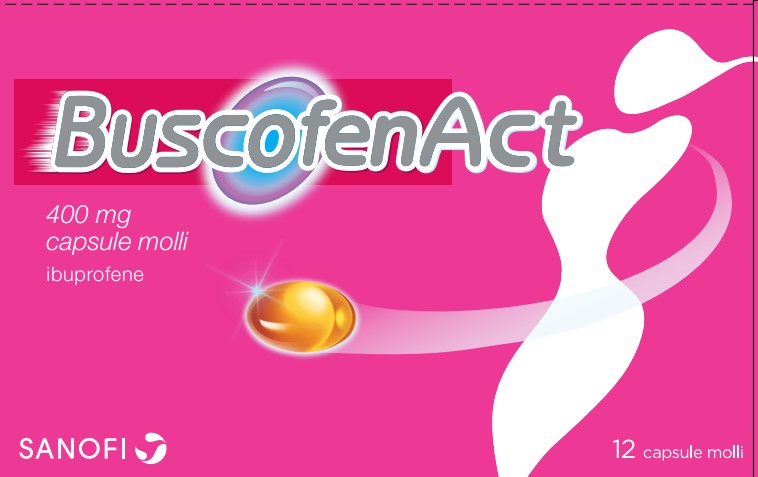 BUSCOFENACT*12CPS MOLLI 400MG - Doctor Vinz