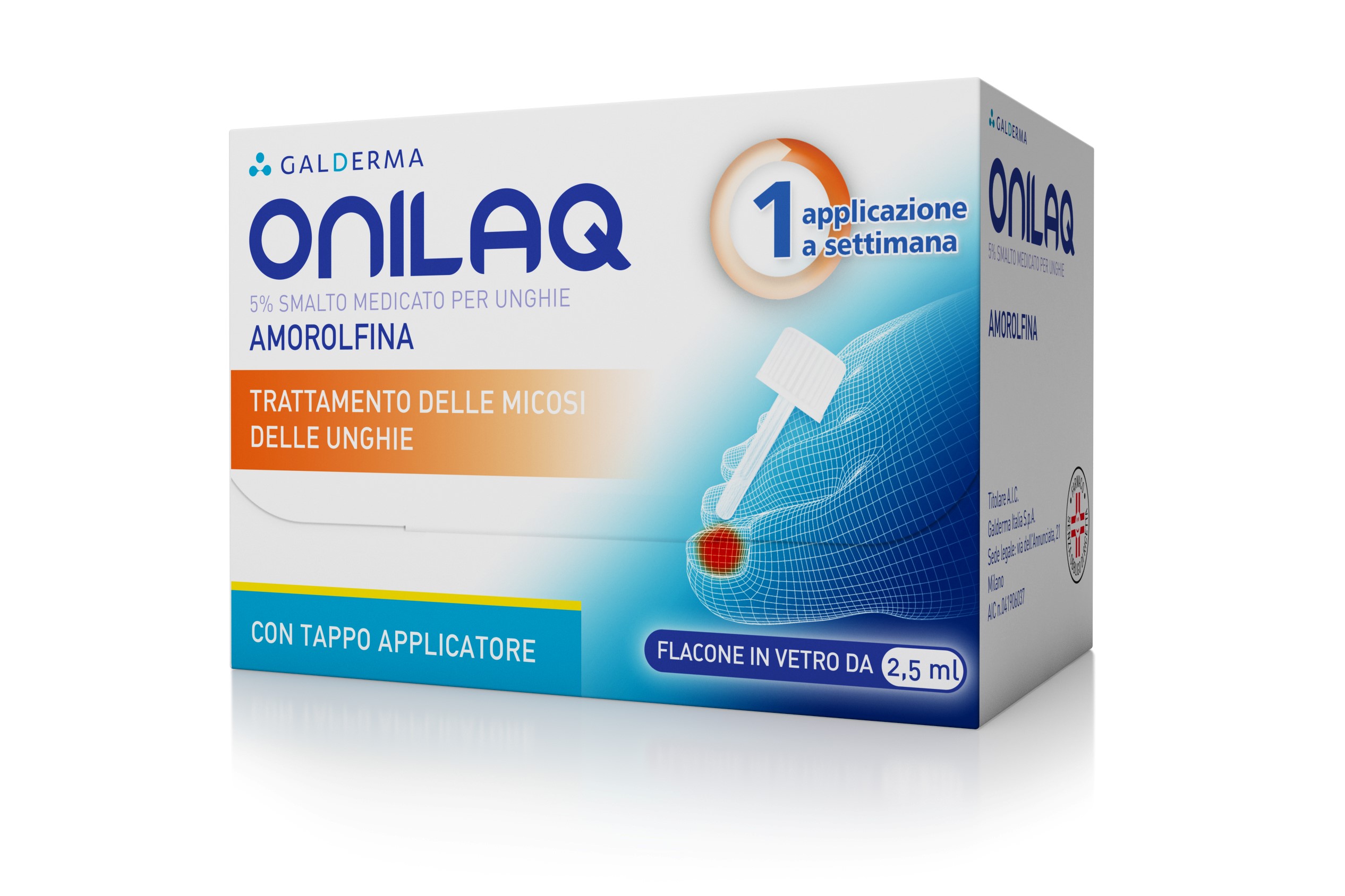 ONILAQ*SMALTO UNGHIE 2,5ML+TAP - Doctor Vinz