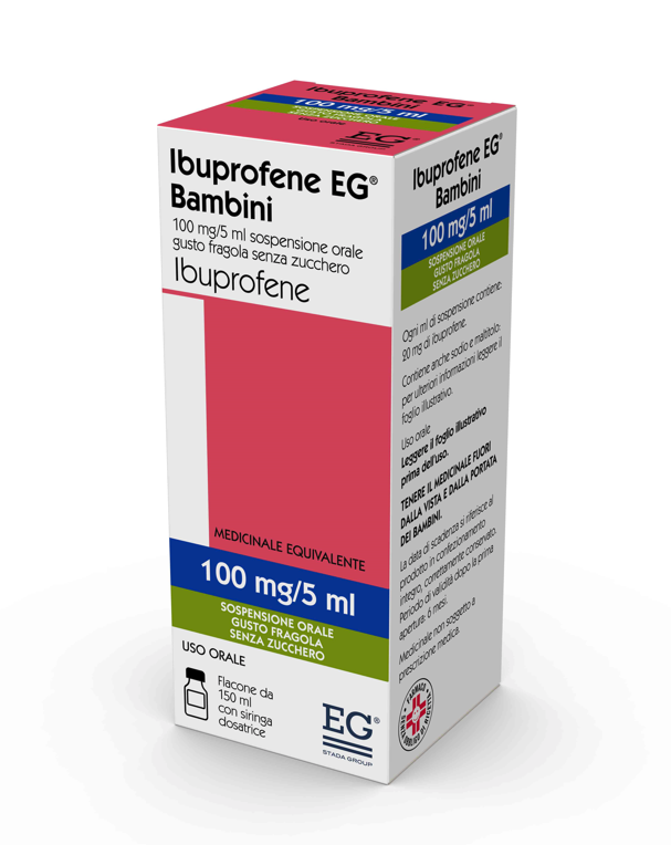 IBUPROFENE EG*FL 150ML FRAGOLA - Doctor Vinz