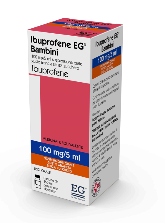 IBUPROFENE EG*FL 150ML ARANCIA - Doctor Vinz