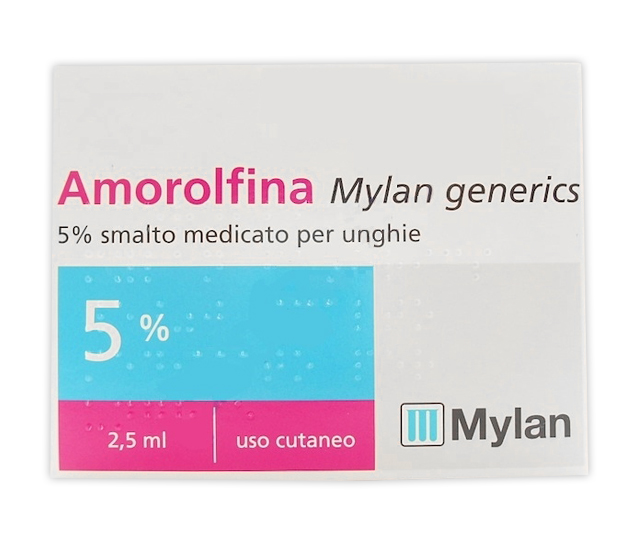 AMOROLFINA SMALTO 2,5ML 5% - [Equivalente Onilaq] - Doctor Vinz