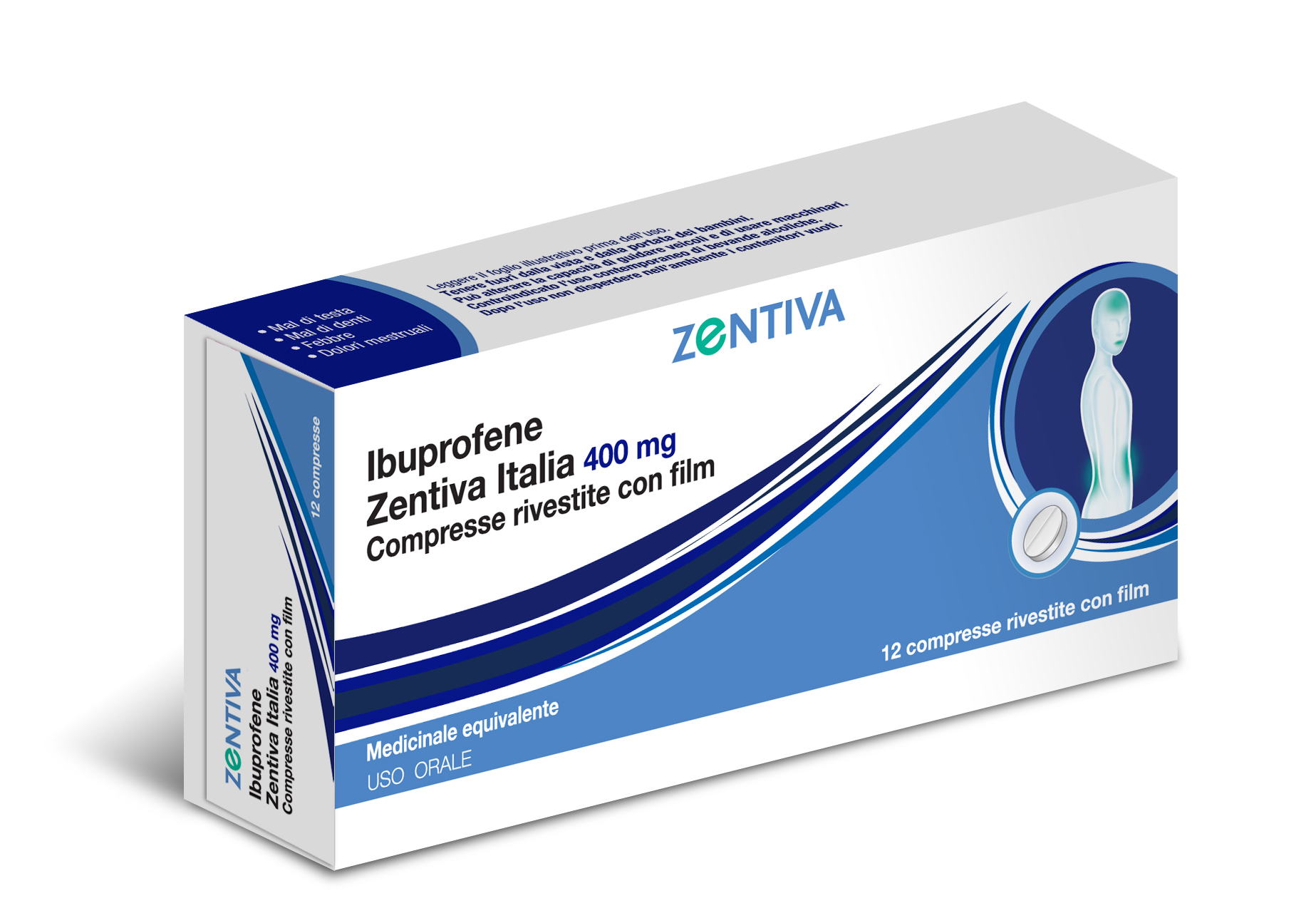 IBUPROFENE ZEN*12CPR 400MG - Doctor Vinz