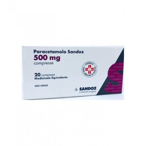 PARACETAMOLO SAND*20CPR 500MG - Doctor Vinz