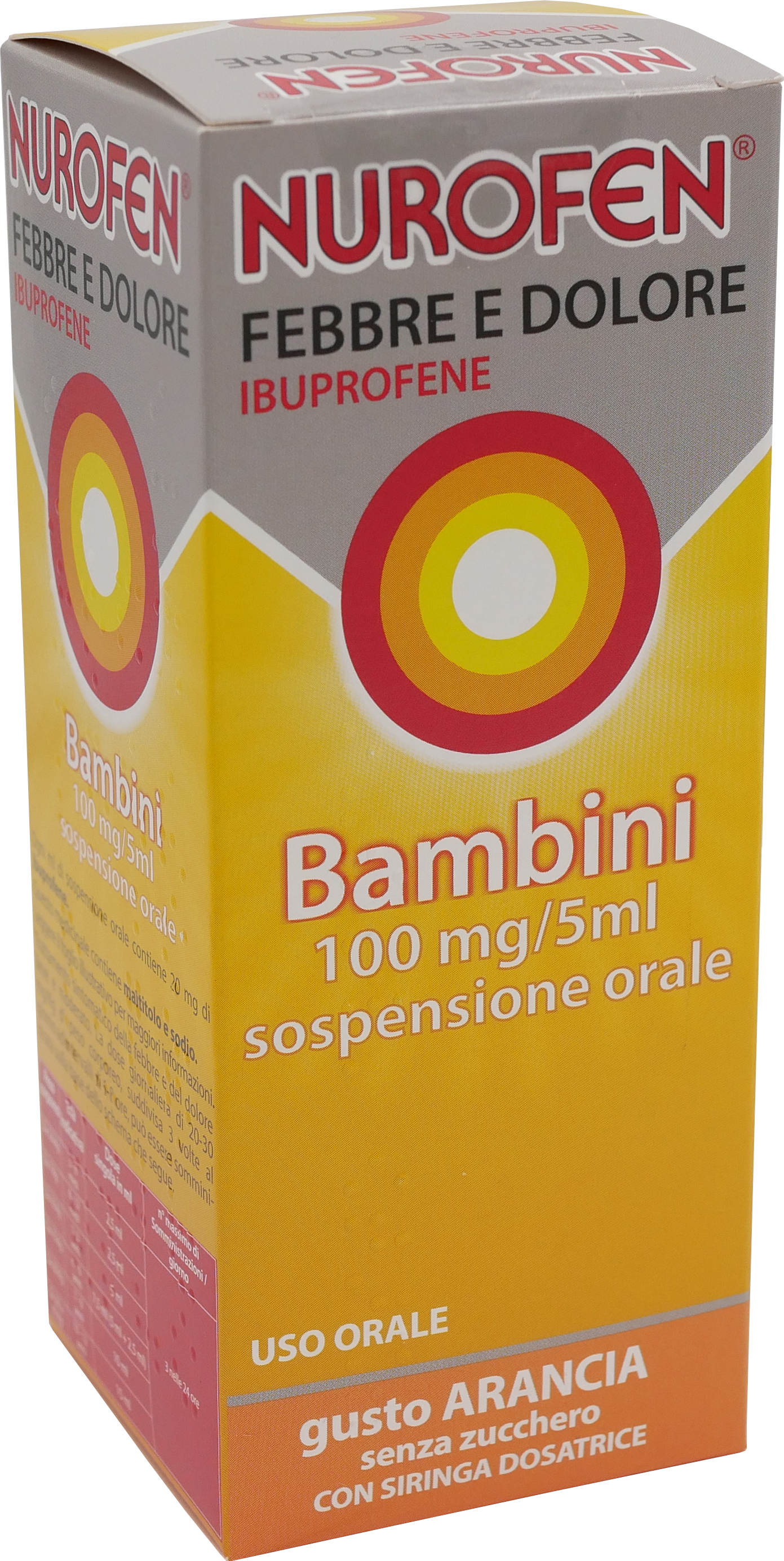 NUROFEN FEBBRE D*BB100MG/5ML A - Doctor Vinz