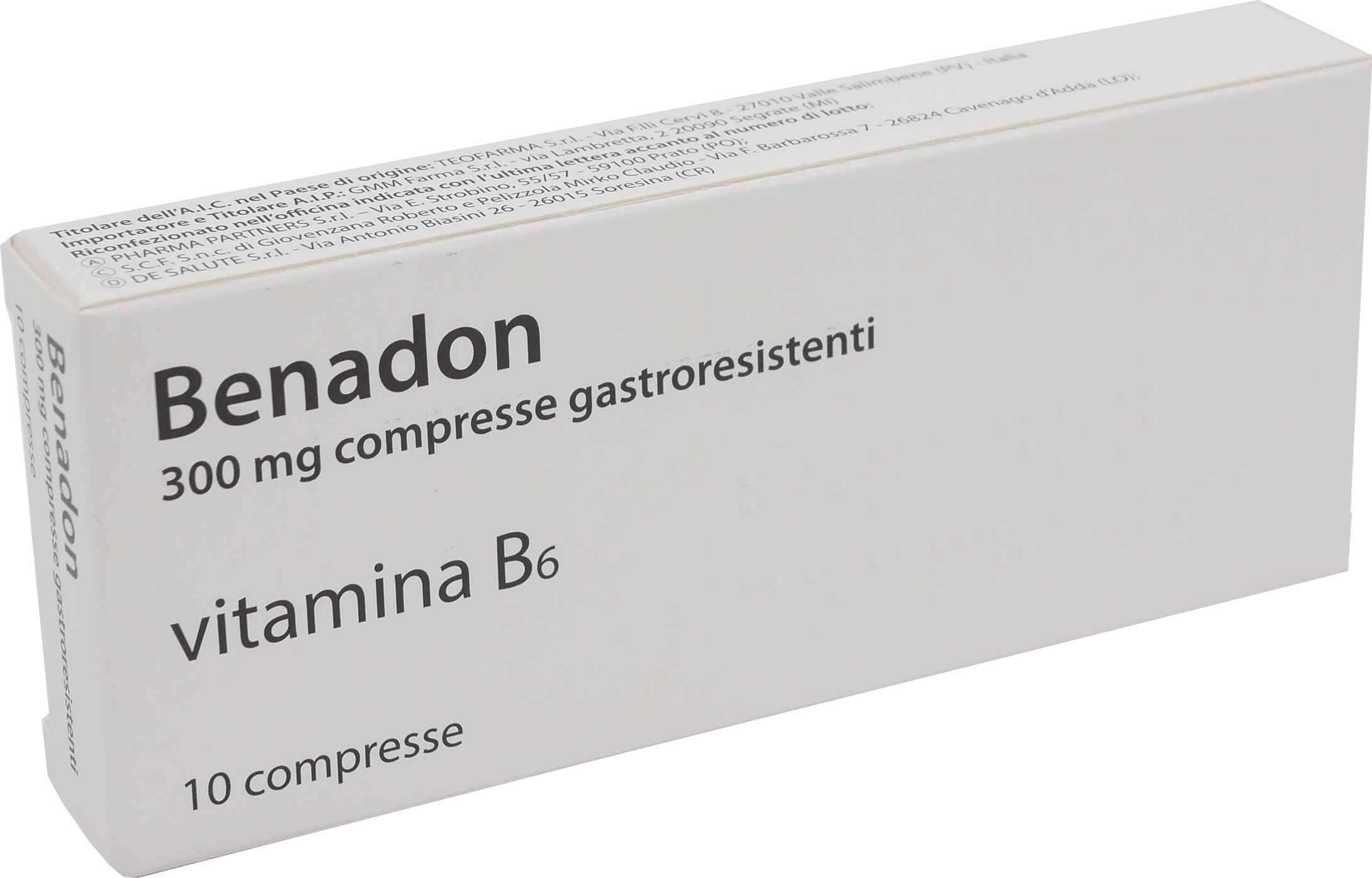 BENADON*10CPR GASTRORES 300MG - Doctor Vinz