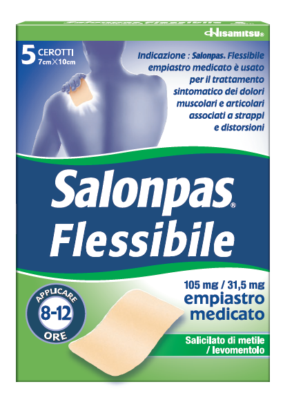 SALONPAS FLESSIBILE*5CER7x10CM - Doctor Vinz