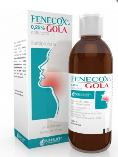 FENECOX GOLA*COLLUT 160ML0,25% - Doctor Vinz