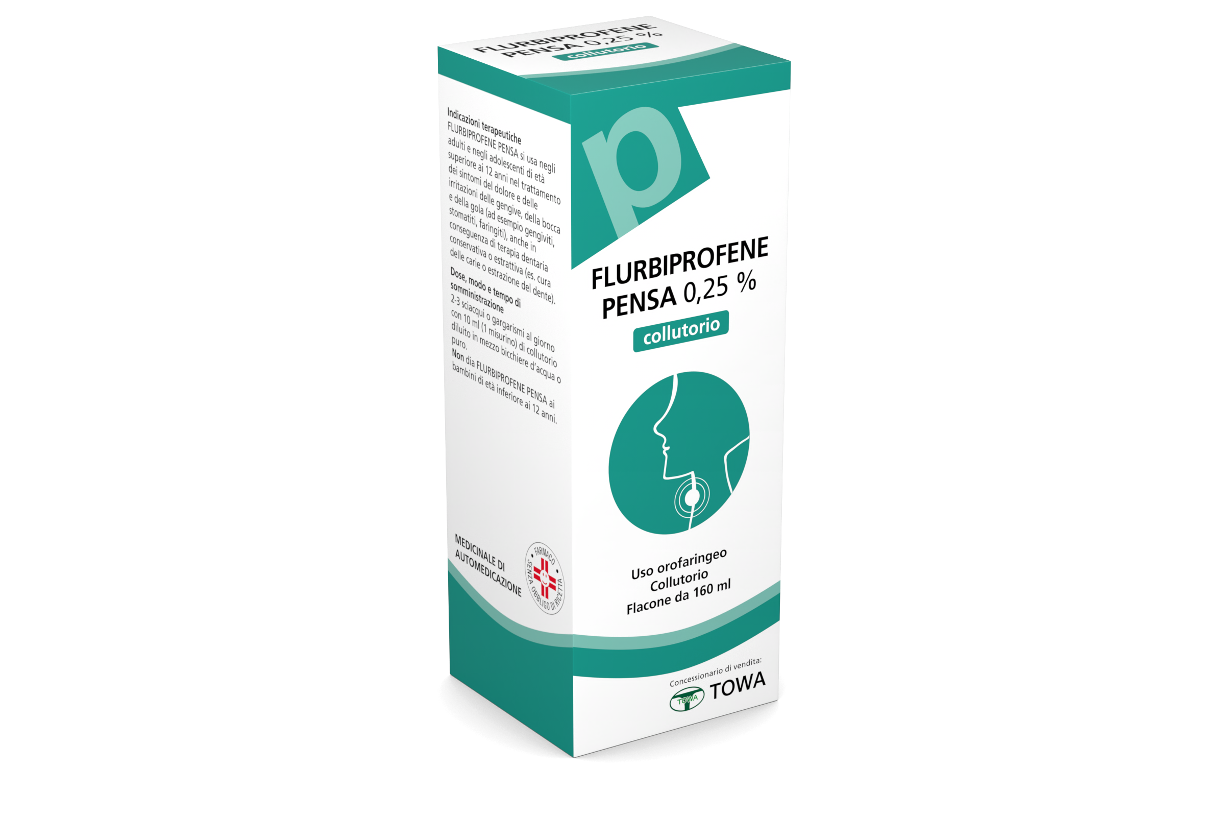 FLURBIPROFENE PE*COLLUT 160ML - Doctor Vinz