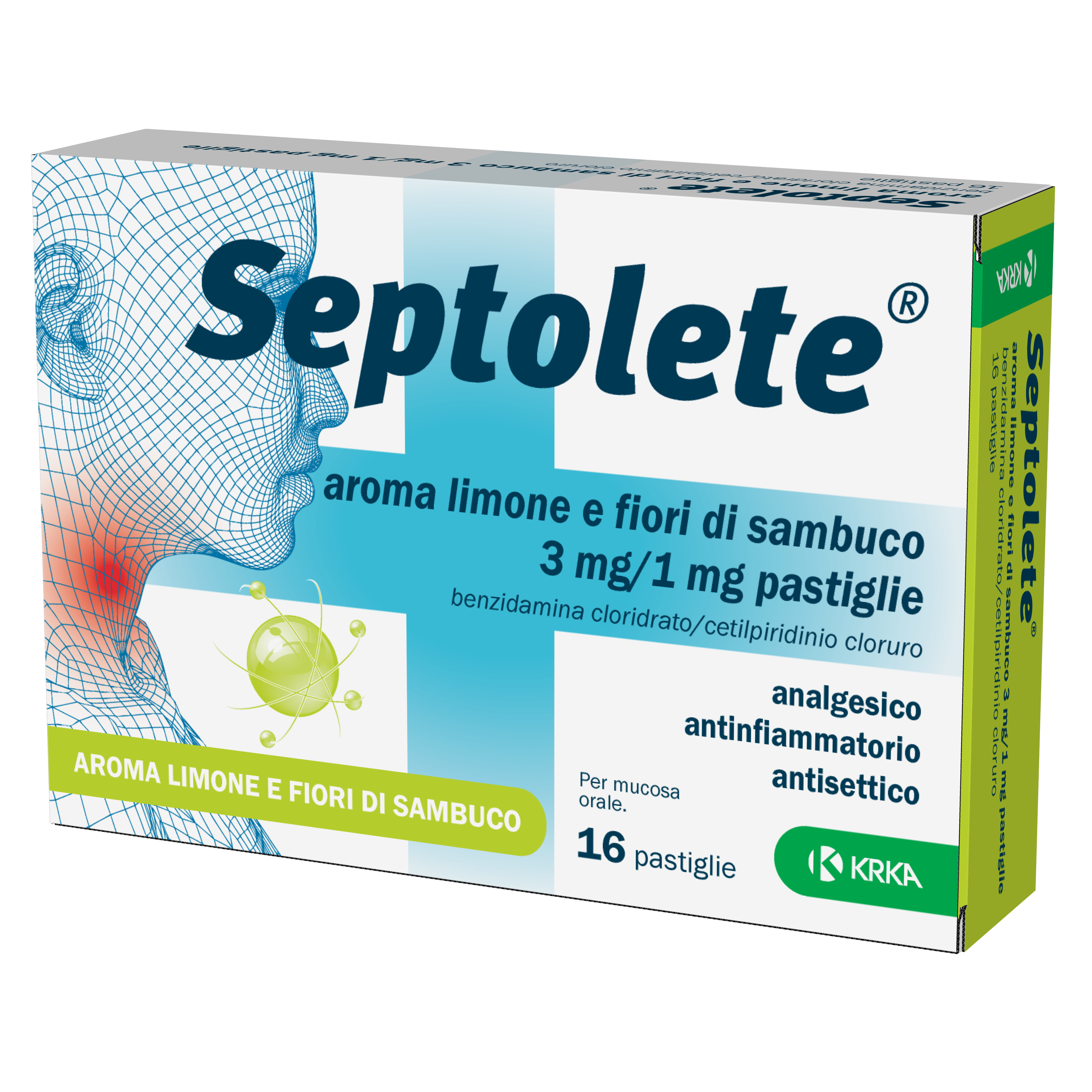 SEPTOLETE*16PAST3+1MG LIM FIOR - Doctor Vinz