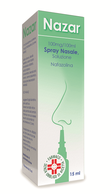 NAZAR*SPRAY NAS 15ML 100MG/100 - Doctor Vinz