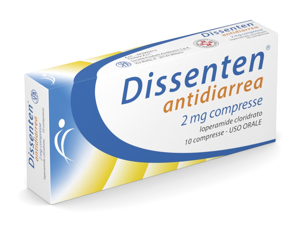 DISSENTEN ANTIDIARREA*10CPR2MG - Doctor Vinz