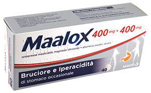 MAALOX*40CPR MAST 400MG+400MG - Doctor Vinz