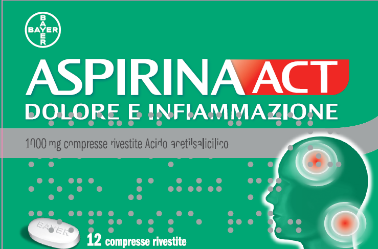 ASPIRINAACT DOL INF*12CPR 1G - Doctor Vinz