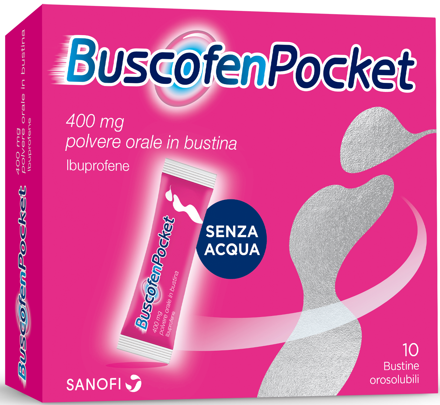 BUSCOFENPOCKET*OS 10BUST 400MG - Doctor Vinz