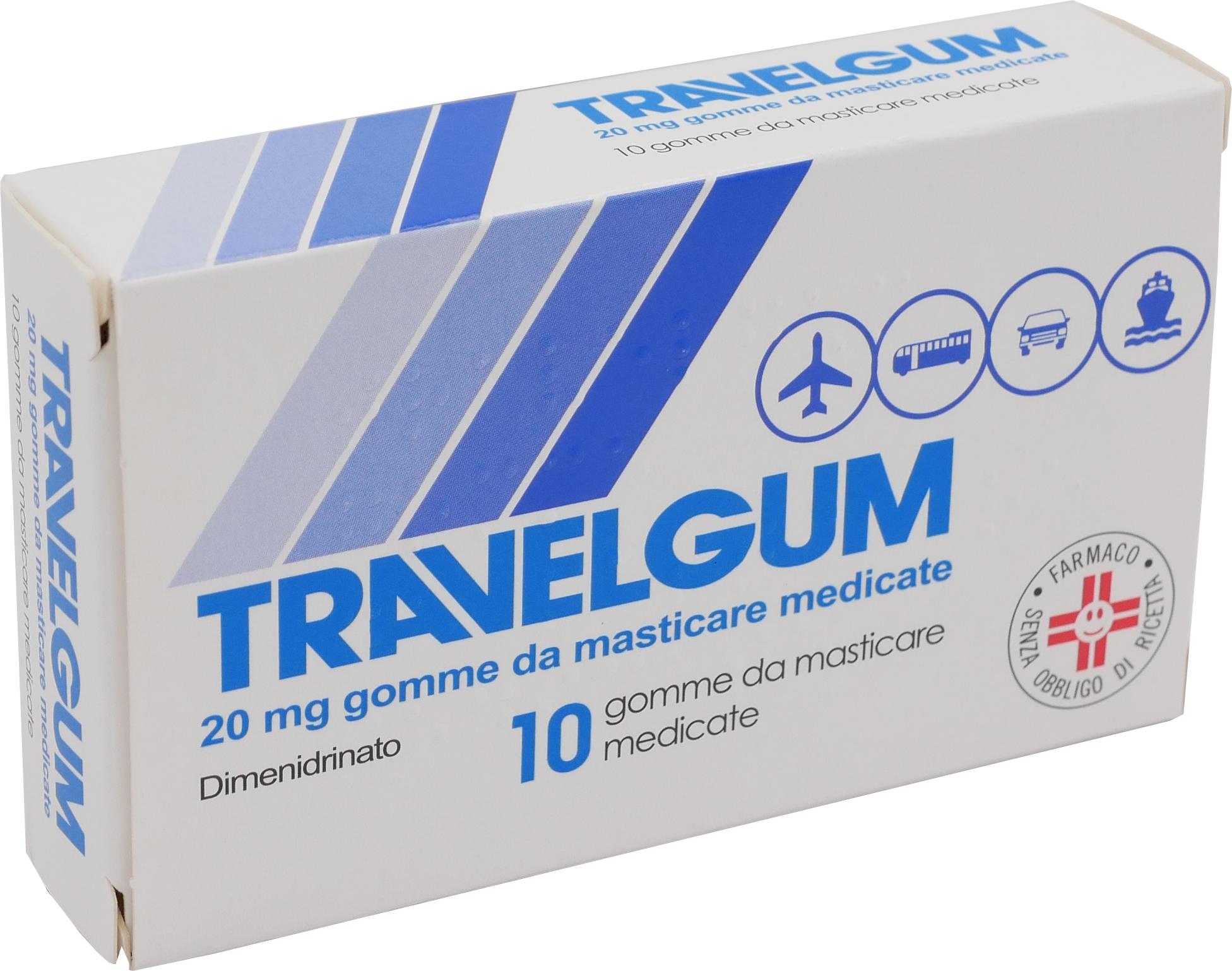 TRAVELGUM*10GOMME MAST 20MG - Doctor Vinz
