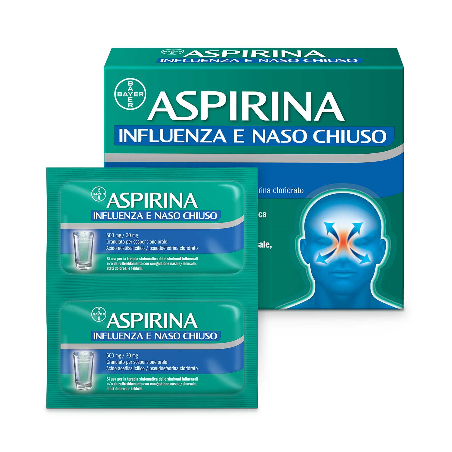 ASPIRINA INFLUENZA E NASO C*10 - Doctor Vinz