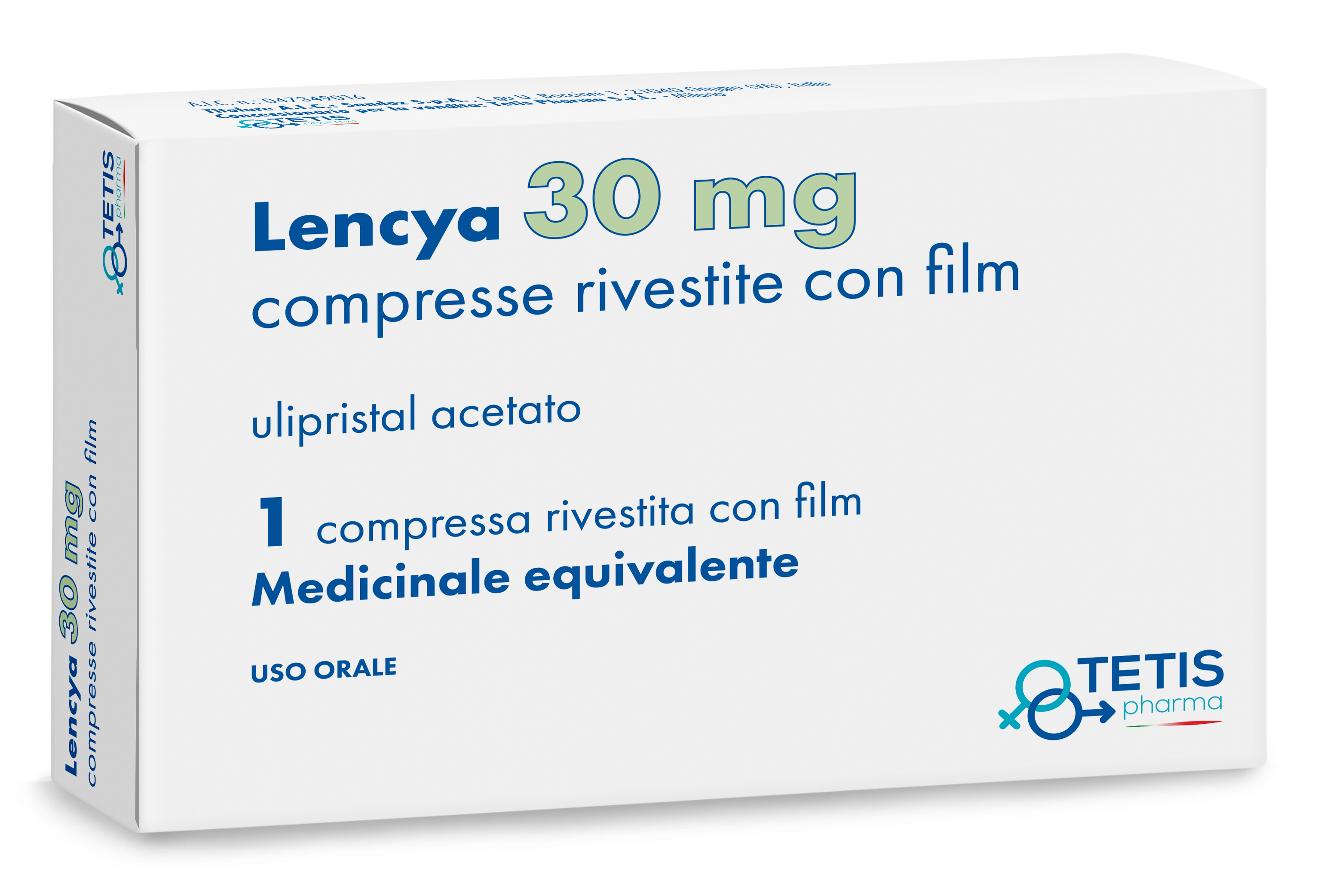 LENCYA*1CPR RIV 30MG - Doctor Vinz