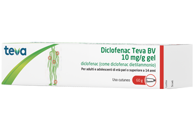 DICLOFENAC TEVA*GEL 60G 10MG/G - Doctor Vinz