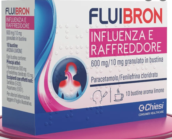 FLUIBRON INFLUENZA E RAFF*10BS - Doctor Vinz