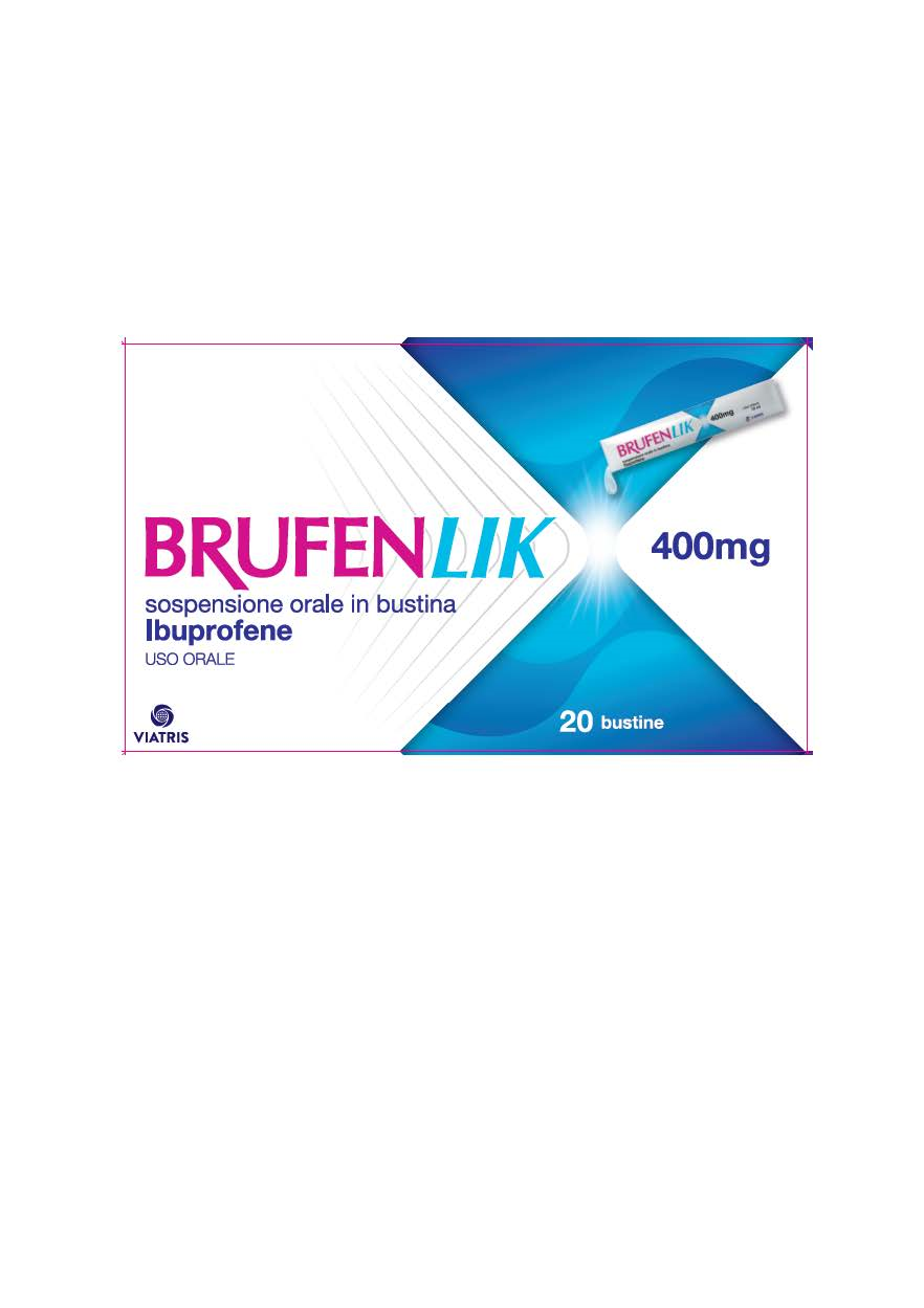 BRUFENLIK*20BUST 400MG 10ML - Doctor Vinz