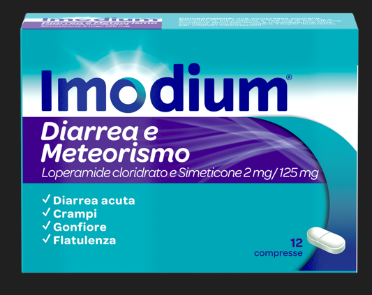 IMODIUM DIARREA E METEOR*12CPR - Doctor Vinz