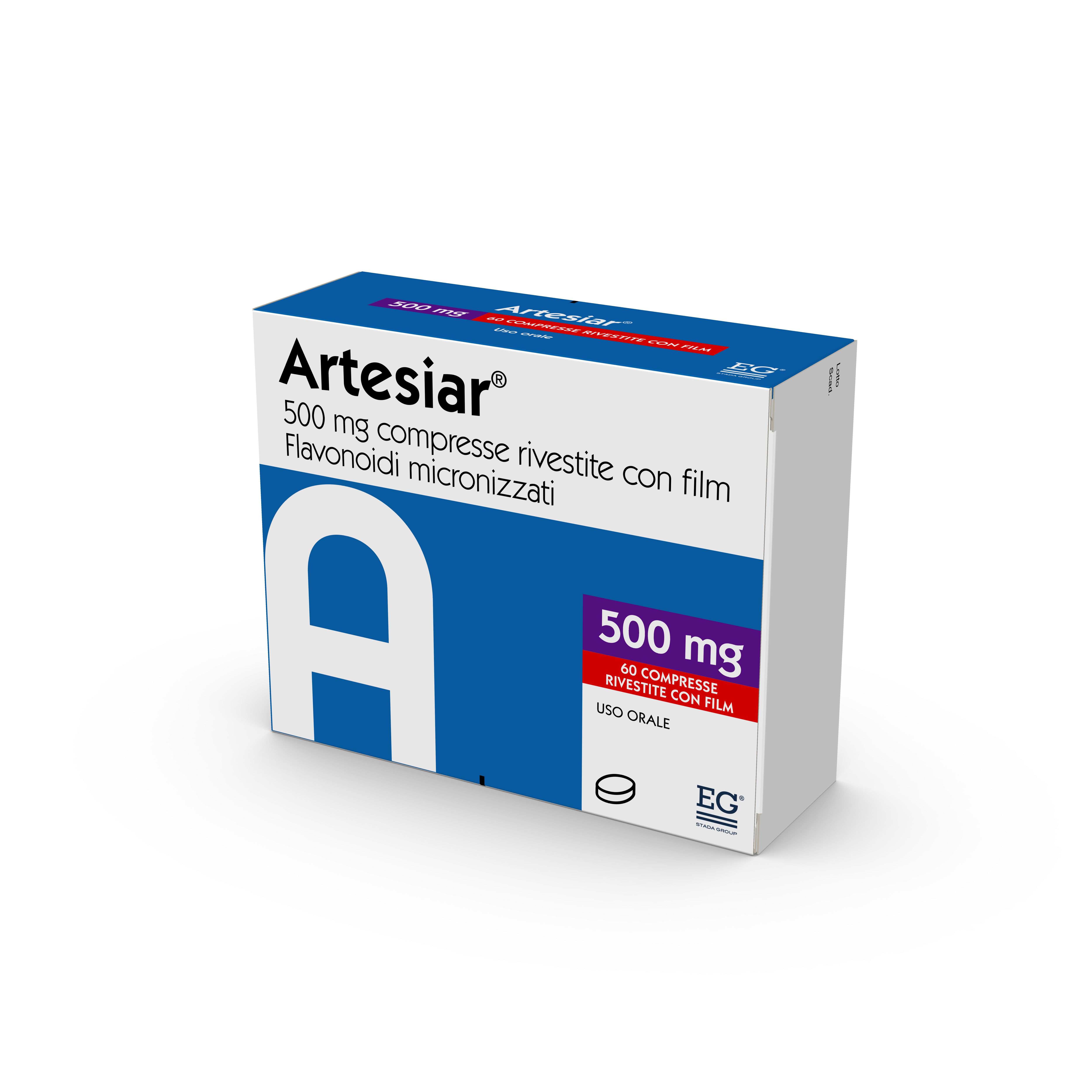 ARTESIAR*60CPR RIV 500MG - Doctor Vinz