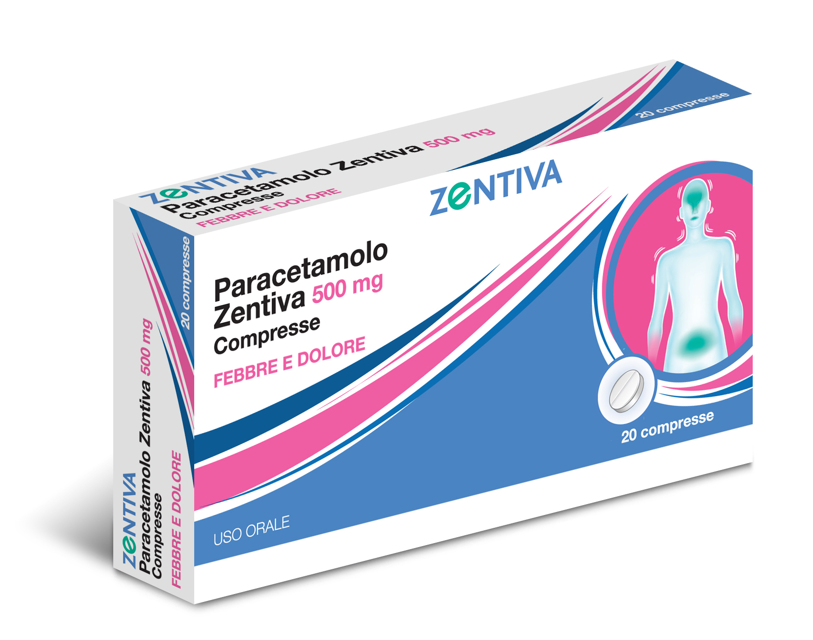 PARACETAMOLO ZEN*20CPR 500MG - Doctor Vinz