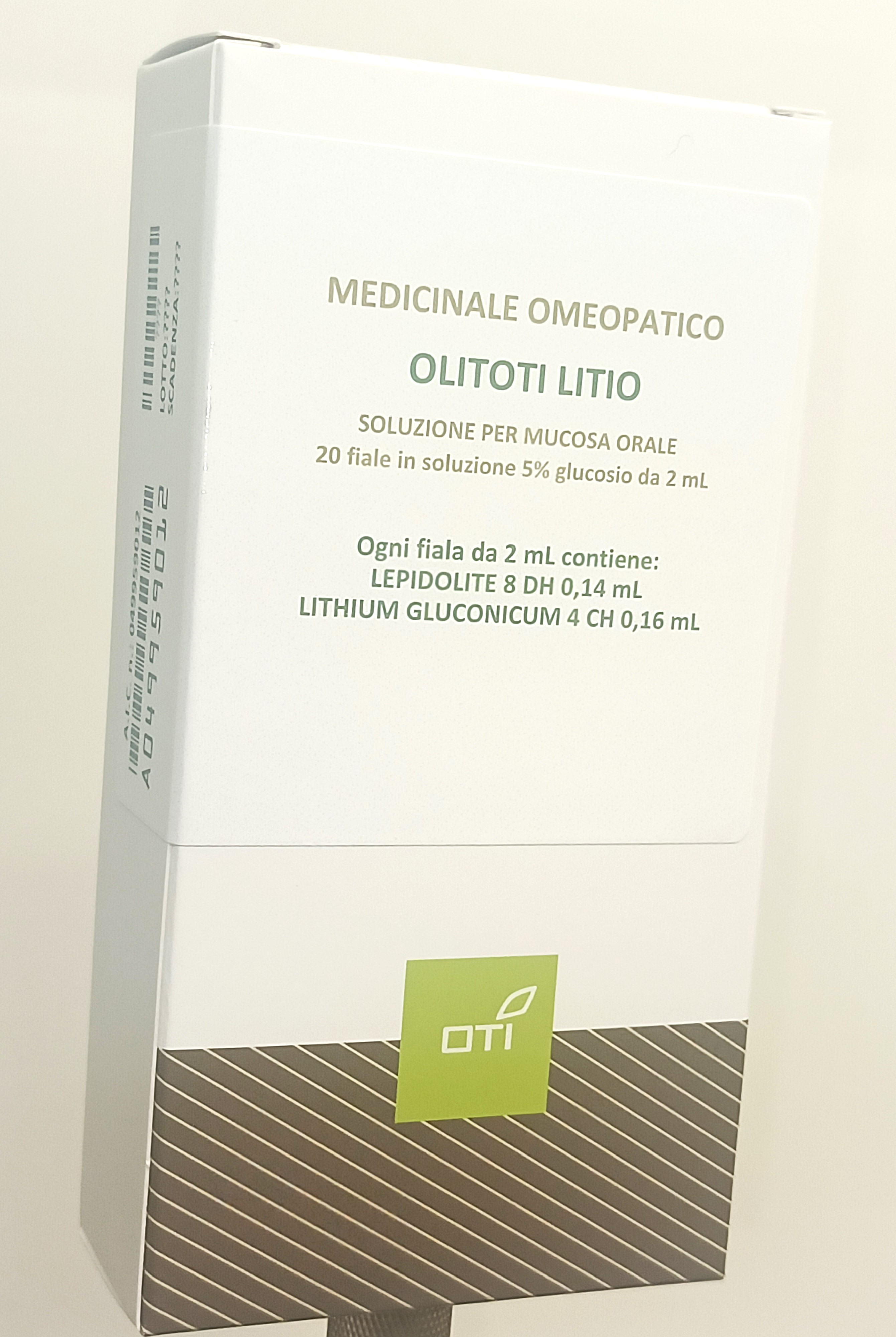 OLITOTI LITIO*OS 20F 5% 2ML - Doctor Vinz