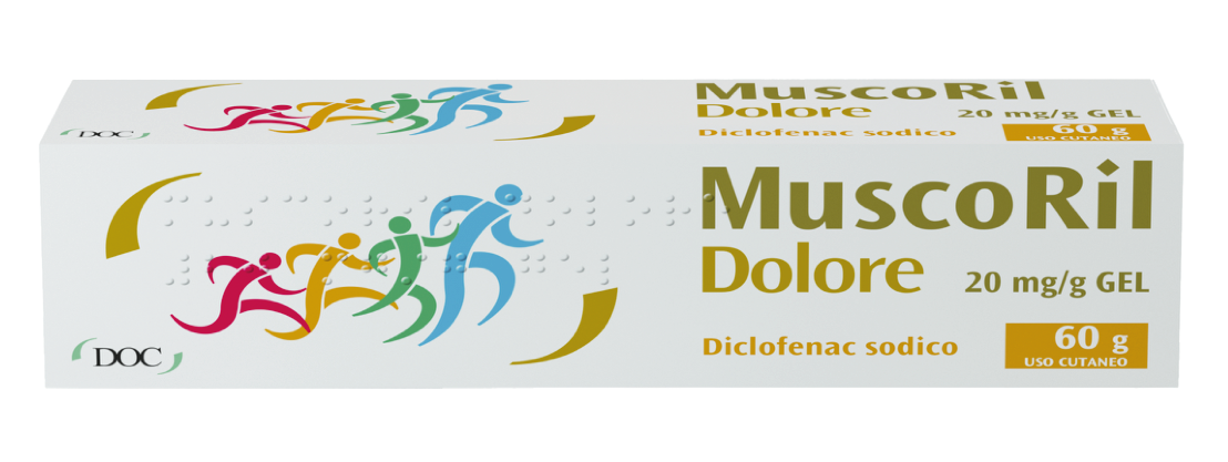 MUSCORIL DOLORE*GEL 60G 20MG/G - Doctor Vinz