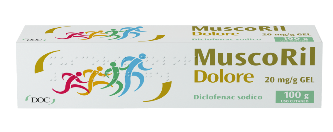MUSCORIL DOLORE*GEL100G 20MG/G - Doctor Vinz