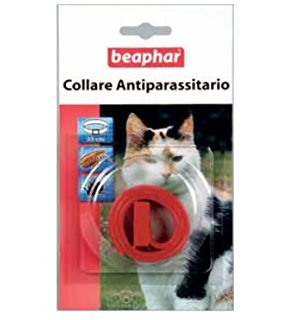 COLLARE ANTIPAR*ROSSO GATTO - Doctor Vinz