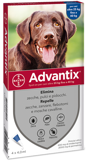 ADVANTIX SPOT ON*4PIP 25-40KG - Doctor Vinz