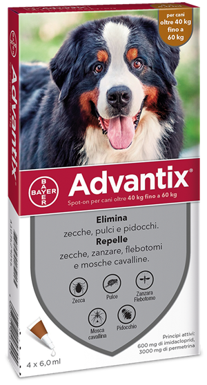 ADVANTIX SPOT ON*4PIP 40-60KG - Doctor Vinz