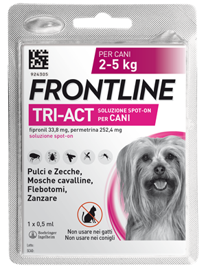 FRONTLINE TRI-ACT*1PIP 2-5KG - Doctor Vinz