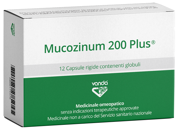 VANDA MUCOZINUM 200 PLUS 12 CAPSULE - Doctor Vinz