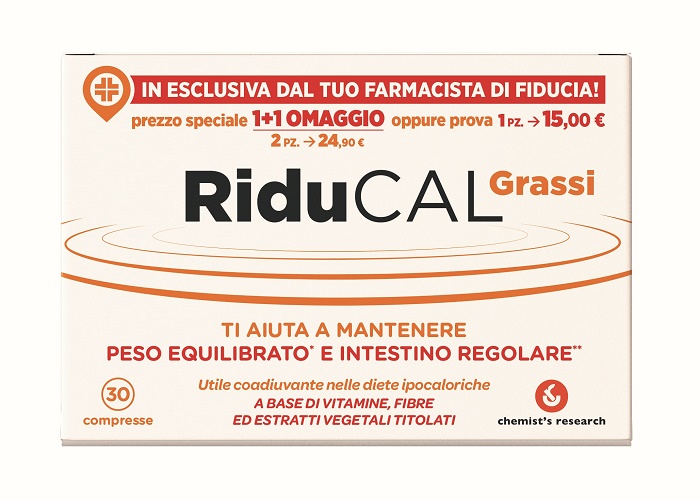 RIDUCAL GRASSI 30 COMPRESSE - Doctor Vinz